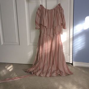 Off the shoulder dress